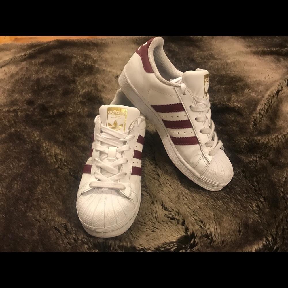 Red striped Adidas !